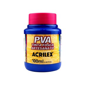 Tinta PVA Fosca 100ml Azul Mar Acrilex