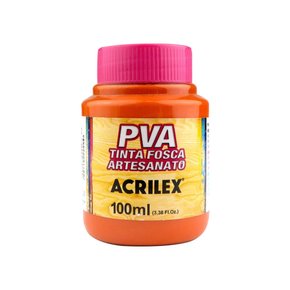 Tinta PVA Fosca 100ml Laranja Acrilex