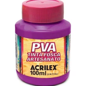 Tinta PVA Fosca 100ml Magenta Acrilex