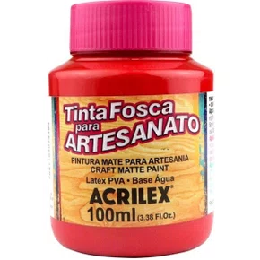 Tinta PVA Fosca 100ml Romã Acrilex