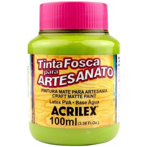 Tinta PVA Fosca 100ml Verde Pistache Acrilex