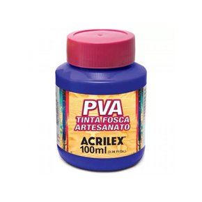 Tinta PVA Fosca 100ml Violeta Acrilex