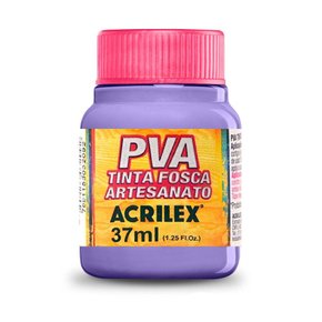 Tinta PVA Fosca Lilás 37ml Acrilex