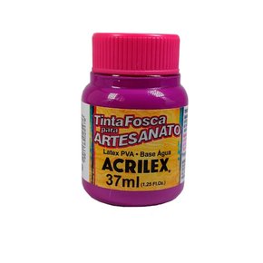 Tinta PVA Fosca Magenta 37ml Acrilex