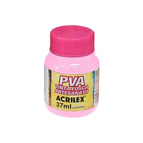 Tinta PVA Fosca Rosa Bebê 37ml Acrilex