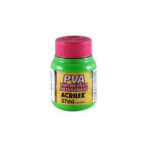 Tinta PVA Fosca Verde Folha 37ml Acrilex