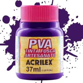 Tinta PVA Violeta Acrilex 37ml
