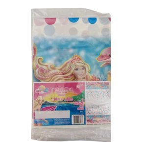 Toalha de Mesa Decoração Regina Barbie Sereia C/ 01