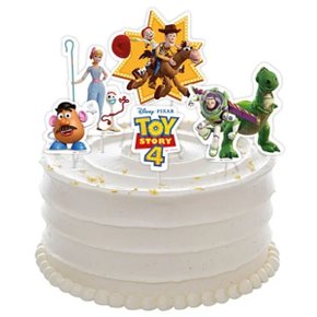 Topo de Bolo Decoração Toy Story 4 Regina