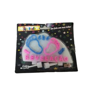 Vela Chá Revelação Mr. Festas