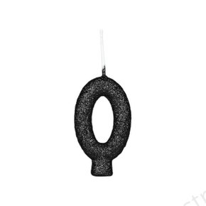 Vela Cintilante Glitter Nº0 Preto Regina
