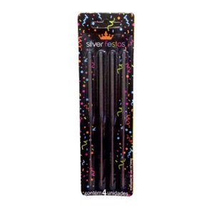 Vela Estrelar Silverfestas C/ 04 Un