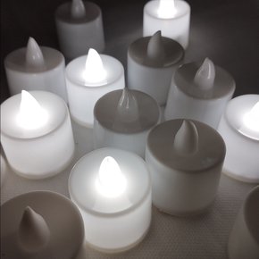 Vela Led Branca Luz Branca Neotrentina