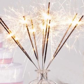 Vela Mágica Popper Rose Gold 60cm Caixa C/ 05 Un