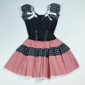 Vestido Junino Caipira Tamanho Nº40 Vermelho Jeitinho de Anjo