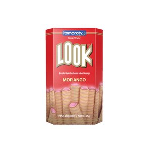 Wafer Look Morango 55g Itamaraty