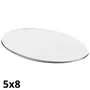 Acrilico Base Oval 5x8cm C/ 06 Un Massari