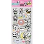 Adesivos Transparente 06 Folhas Panda Lovely Friend Tilibra