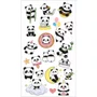 Adesivos Transparente 06 Folhas Panda Lovely Friend Tilibra