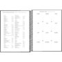 Agenda 2025 Comercial Executiva Espiral Preto Spot Tilibra