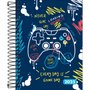 Agenda 2025 Diária Espiral Azul Game Day D + Tilibra