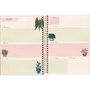 Agenda 2025 Planner Espiral Verde Naturalis Tilibra