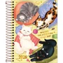 Agenda 2026 Espiral Amarelo Purrfect Cats Tilibra