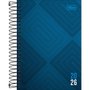 Agenda 2026 Espiral Diária Azul Zip Tilibra