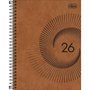 Agenda 2026 Planner Espiral Caramelo Prátika Tilibra