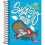 Agenda D+ Masculina Espiral 2026 Azul Skate 176 Folhas  Tilibra