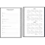Agenda Pepper 2027 Espiral Preta 117x164mm 160Fls Tilibra