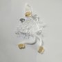Anjo de Pendurar 14cm Branco Natalino Impulsetto