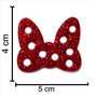 Aplique Eva Laço Minnie Ref 09594 C/ 5 Un Piffer