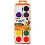 Aquarela 12 Cores Com Pincel Wave Bazze