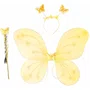 Asa Borboleta Amarela + Tiara e Varinha – Ref. 8211 GR