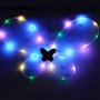 Asas de Borboleta com LED e Glitter Azul Bazar Importadora