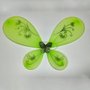 Asas de Borboleta com LED e Glitter Verde Bazar Importadora