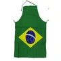 Avental Bandeira Brasil 60x72cm Unidade