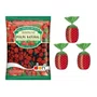 Bala Morango Recheada Cestinha 600g Dori