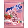 Bala Yogurte 100 Mastigável Morango 400g Dori