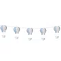Balão Papel Azul e Branco Tamanho 25x25 Cromus
