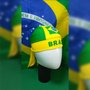 Bandana Brasil Verde e Amarelo Copa Bazar Importadora