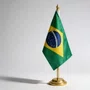 Bandeira Brasil Mesa 15x21cm Unidade
