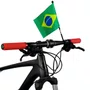 Bandeira Brasil Moto/Bicicleta 15x21cm Unidade