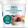 Base para Sorvete 100g Chocolate Branco Selecta