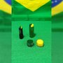 Batom Verde e Amarelo Brasil Lary Rostinho Pintado