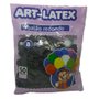 Bexiga Buff Preta 50 Unidades Nº8 Lisa Art-Latex