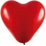 Bexiga Coração N.12 Vermelho C/ 25un Artlatex