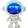 Bexiga Metalizada Astronauta 84 Cm Silverplastic