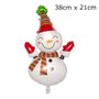 Bexiga Metalizada Boneco de Neve 38cm/14’’ Neotrentina